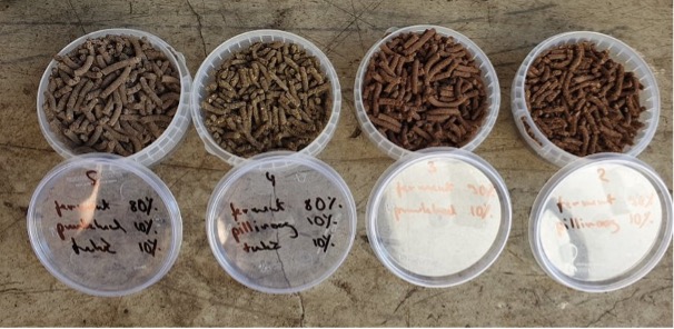 Testing of Nutriloop granules